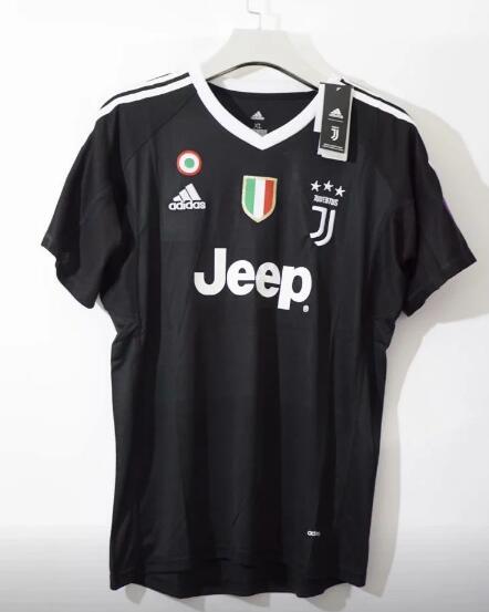 Juventus Black Goalkeeper Soccer Jersey Shirt 2020/21